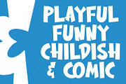 Qickrr Comic Bold Display Font, a Sans Serif Font by Maulana Creative (Thumbnail 4 of 7)