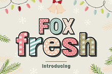 Fox Fresh : 8 Font Styles