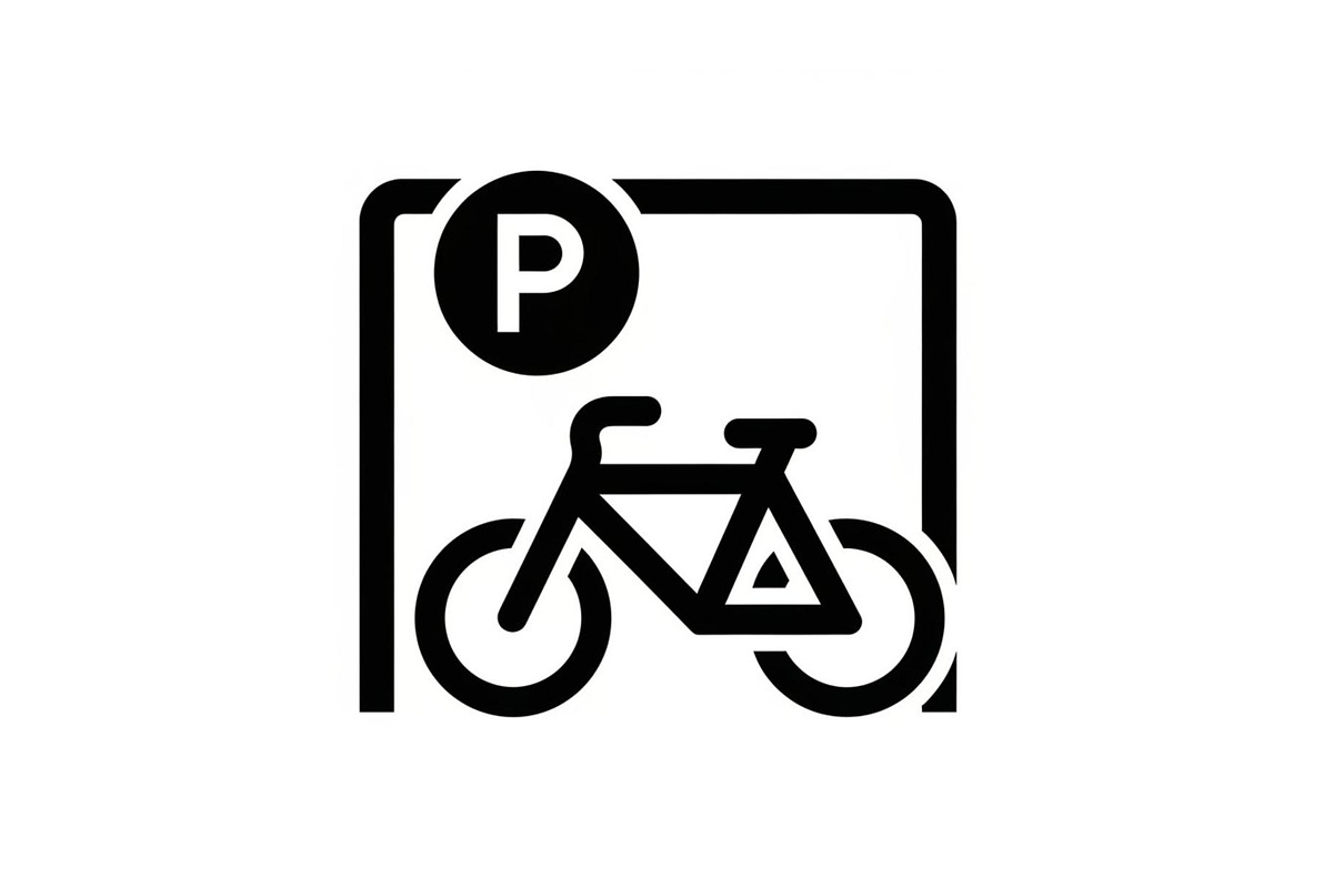 Bicycle Parking Symbol Icon Set, an Icon by musafir_fashion (Photo 6 of 12)