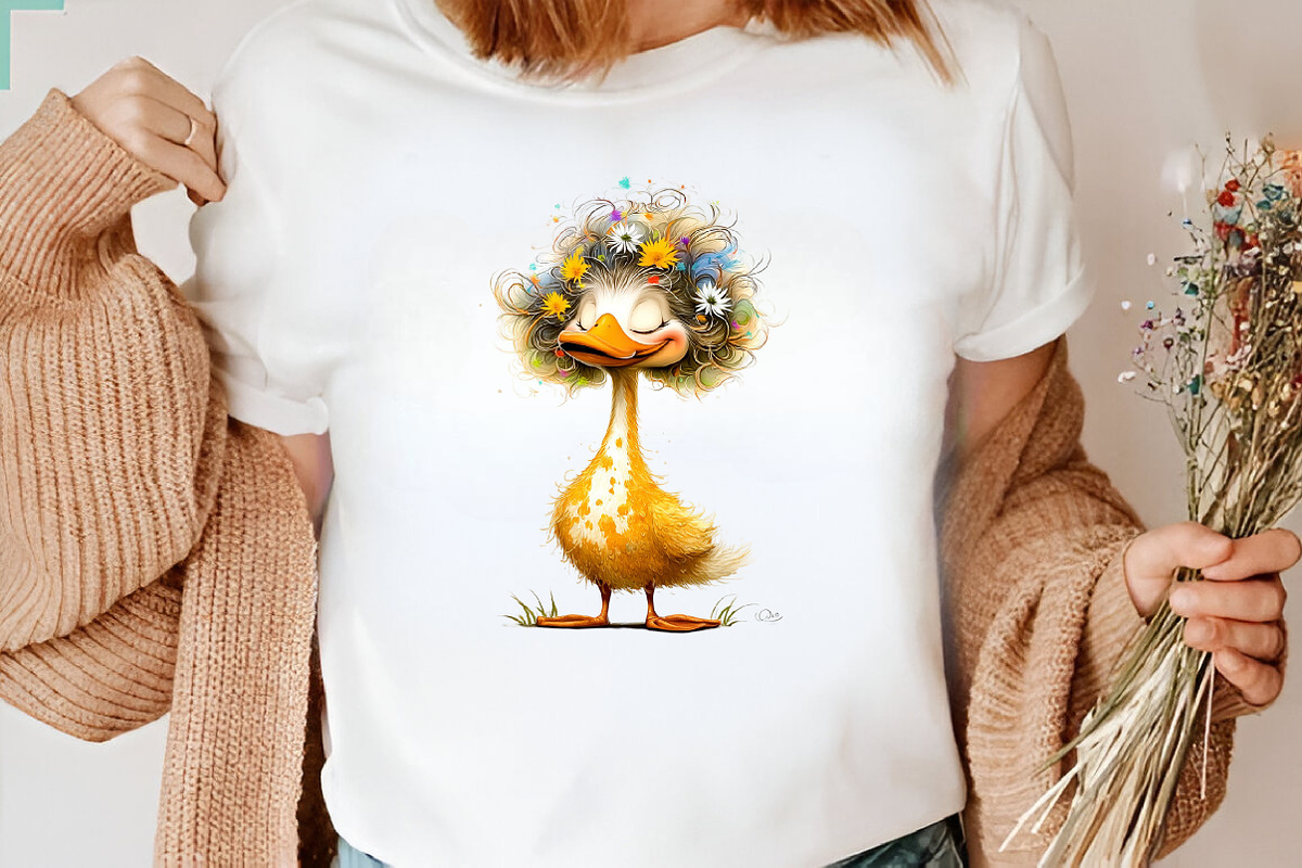Whimsical Duck Clipart Bundle, a Seasonal Illustration by CreationArt (Photo 6 of 7)