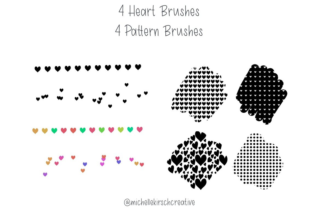 DOODLE BUNDLE - Procreate Stamps, a Brush Add-On by Michelle Kirsch Creative (Photo 20 of 32)