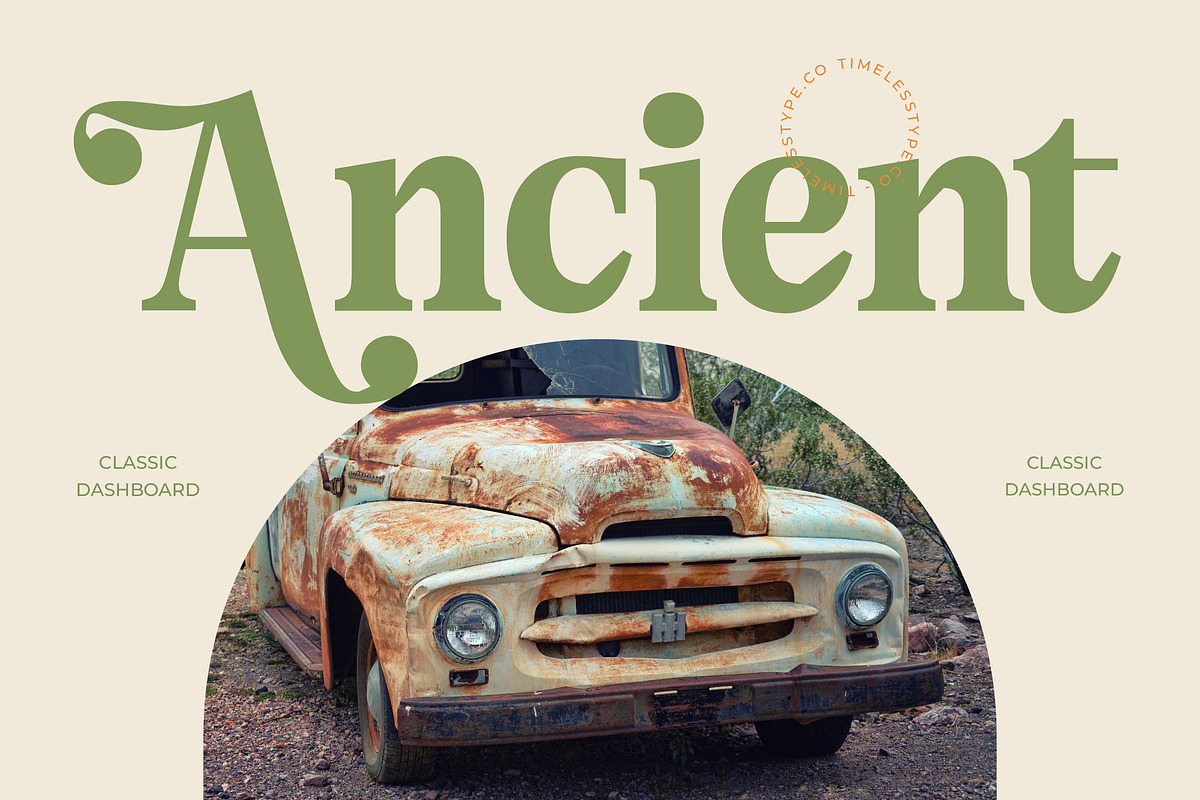 Angel & Bunda Groovy Serif Font, a Serif Font by timelesstype.co (Photo 9 of 20)