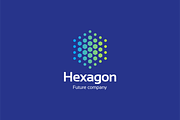 Hexagon logo, a Branding & Logo Template by Vitalliy (Thumbnail 2 of 2)