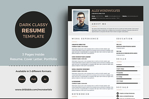 Alex Windwolves Resume 3 Pages