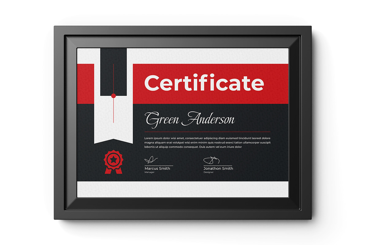 Certificate of Appreciation, a Stationery Template by Pixelpick (Photo 3 of 4)