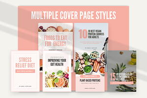 Ebook Creator Canva Template - Pink