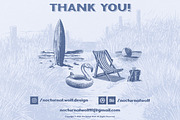 Vintage Coastal Travel Illustrations, an Object Illustration by Nocturnal Wolf (Thumbnail 27 of 27)
