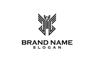 Lines modern owl logo design, an Object Graphic by nicemorning