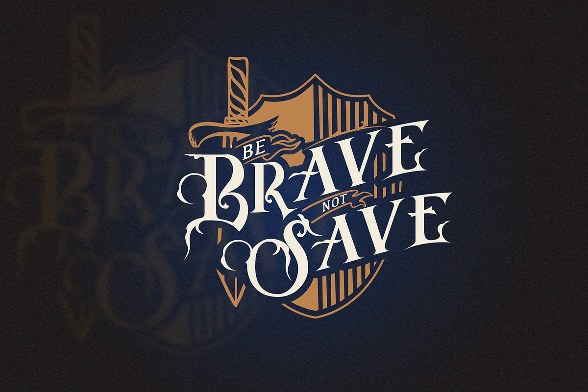Barbar Shop - serif blackletter, a Blackletter Font by WAP (Photo 4 of 7)