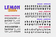 Lemon Slush – Vintage Retro Font Duo, a Font by Pixesia Studio (Thumbnail 14 of 14)