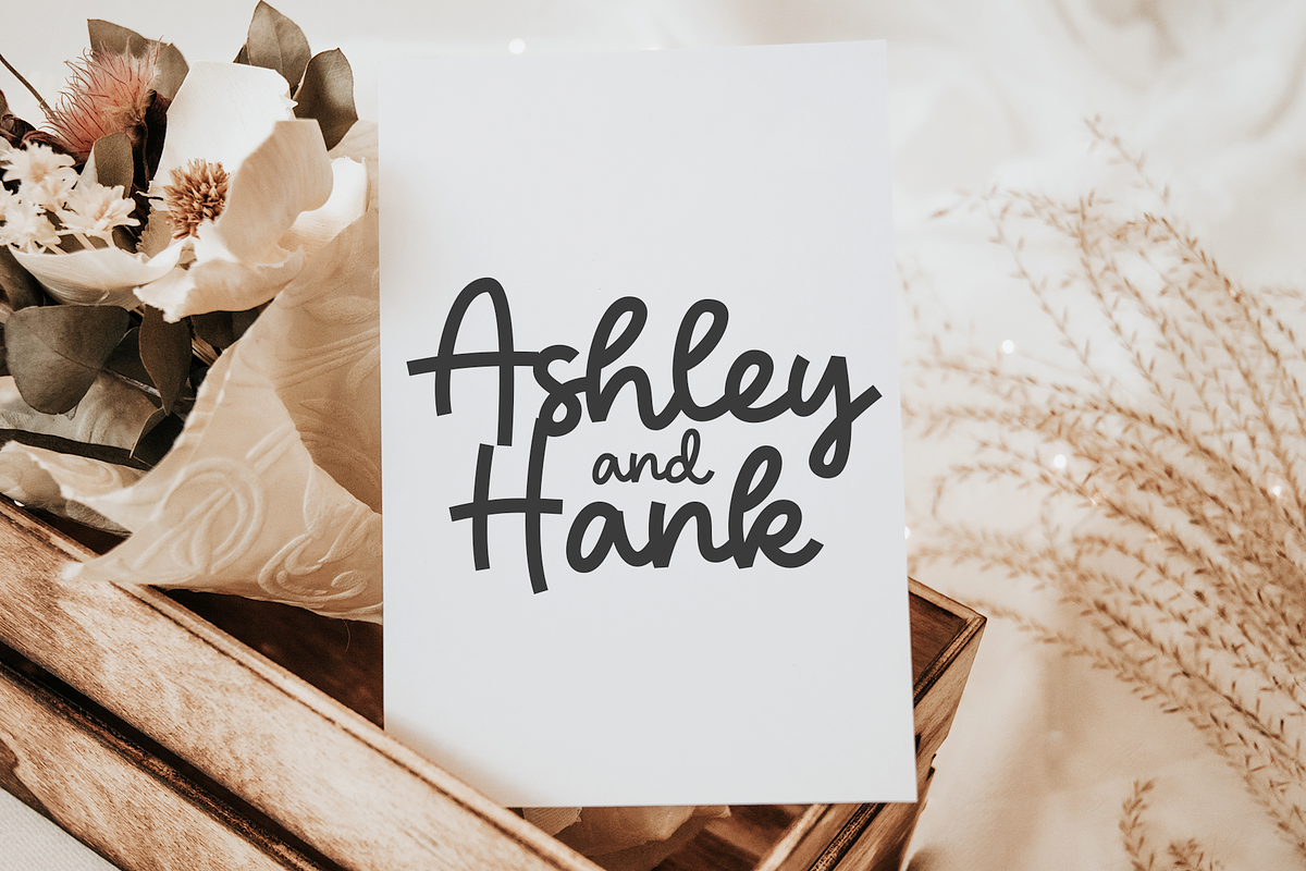 Hearthope | Handwritten Script Font, a Script Font by KA Designs (Photo 8 of 9)