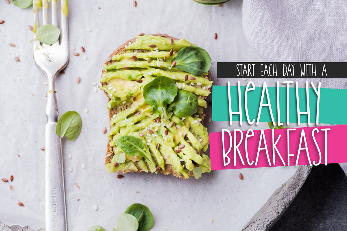Avocado Toast Handwritten Font, a Sans Serif Font by Sabrina Schleiger Design (Photo 3 of 4)