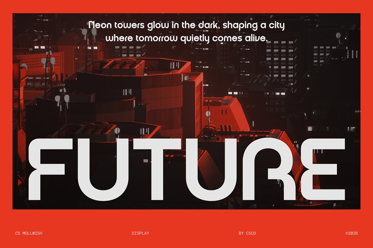 CS Mollwish – Modern Display Font, a Sans Serif Font by Craft Supply Co. (Photo 7 of 8)