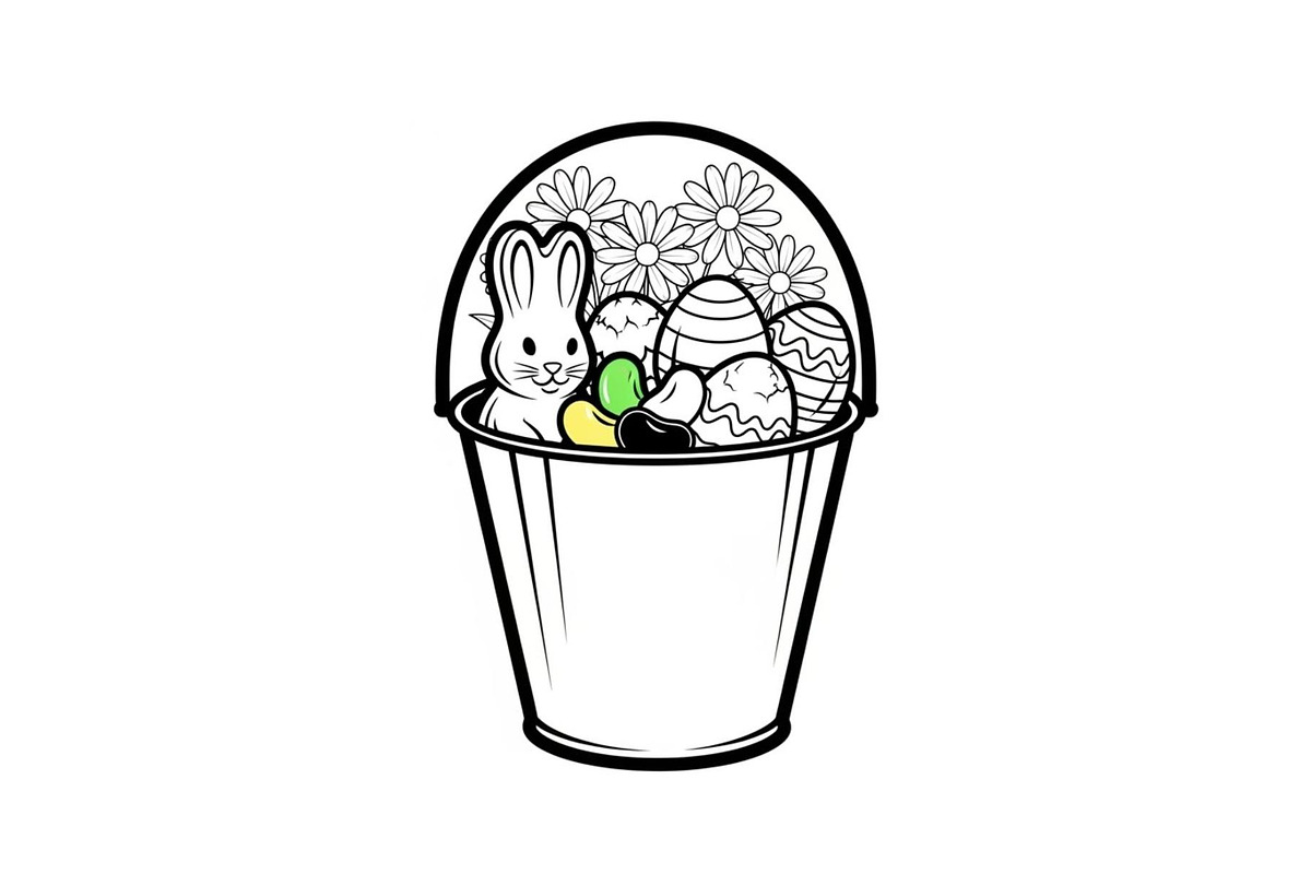 50 Easter Bunny Egg Icon Bundle, an Illustration by Artivon (Photo 32 of 51)