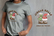 Christmas Sock Mix Vintage Cartoon, an Illustration by vectstudio (Thumbnail 4 of 5)