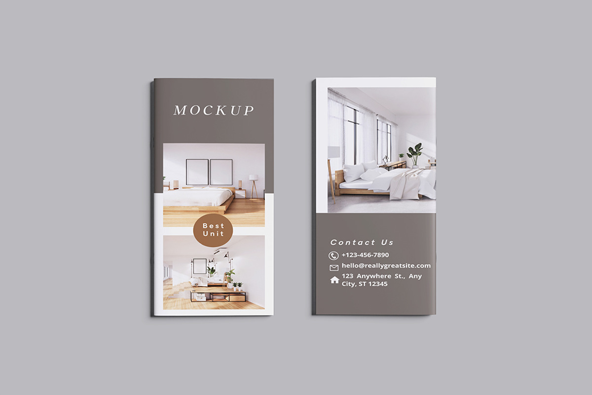 DL Brochure Mockup, a Product Mockup by Squashy Creative Studio (Photo 5 of 5)
