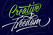 Azkia Script - 1200+ Glyphs, a Script Font by Hendra Pratama (Thumbnail 8 of 12)