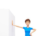 35 Jenny 3D Product Promo Mock-Ups, an iPad Mockup by Oleg Ribar (Thumbnail 23 of 29)