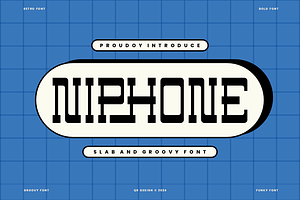 Niphone - Retro Font