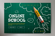 Online School Web Banners, an Education Illustration by PREMIUMVECTOR (Thumbnail 6 of 6)
