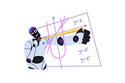 Artificial intelligent concept set, a Technology Illustration by PaperTrident (Thumbnail 7 of 9)