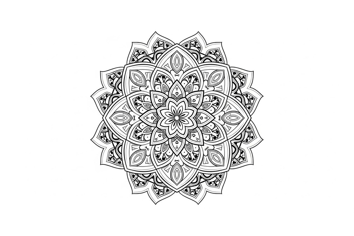 Mandala Flower SVG Bundle, an Illustration by Creativeshirt (Photo 30 of 31)