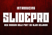 Slidepro, a Serif Font by alon kelakon (Thumbnail 1 of 5)