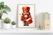 Christmas Nutcracker Clipart Bundle, an Illustration by Canvas Craft (Thumbnail 6 of 8)