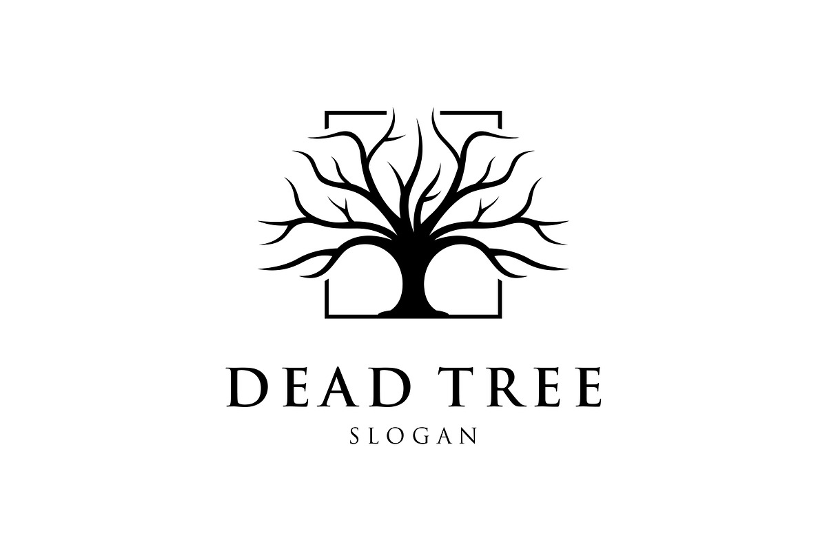 Dead Tree Logo Illustration, a Branding & Logo Template by ika trisiana (Photo 2 of 2)