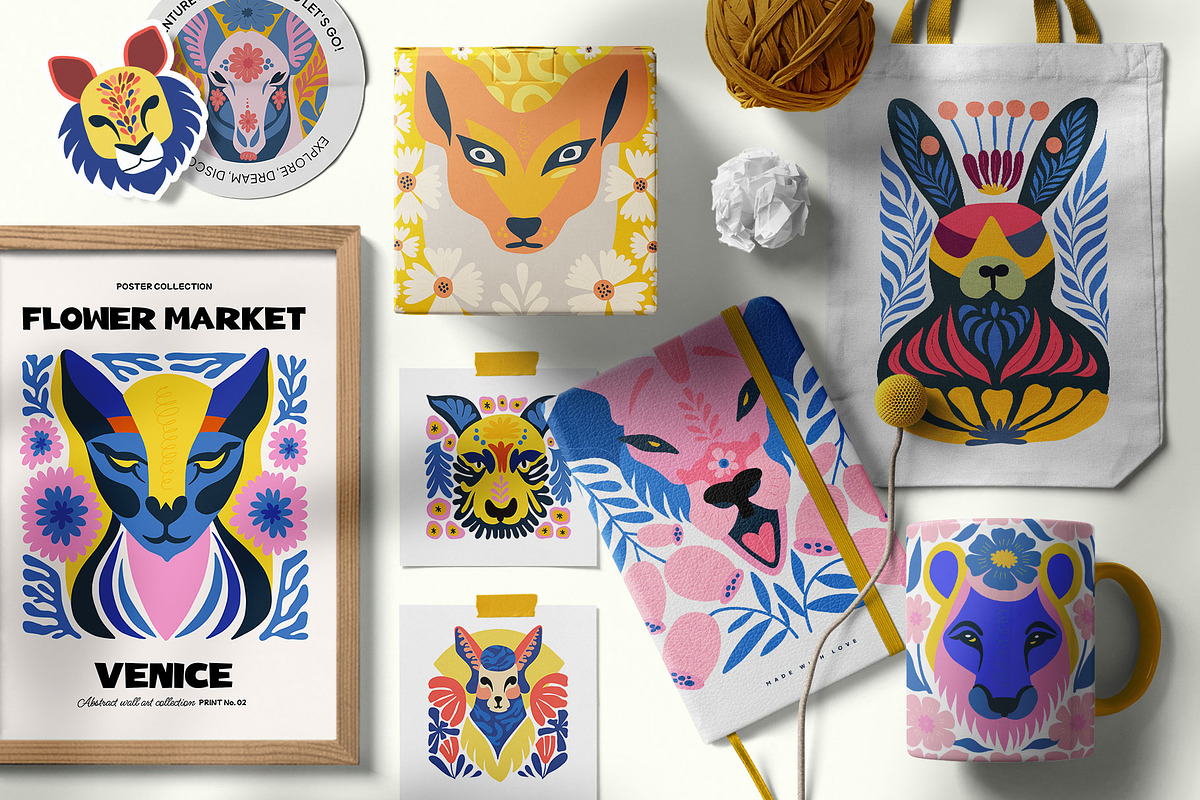 Modern Art | Bundle | 800 Posters, an Object Graphic by Leleka.Store (Photo 24 of 50)