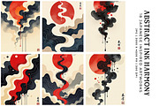 Abstract Ink Harmony, a Decorative Illustration by Digital Art Creations (Thumbnail 2 of 7)