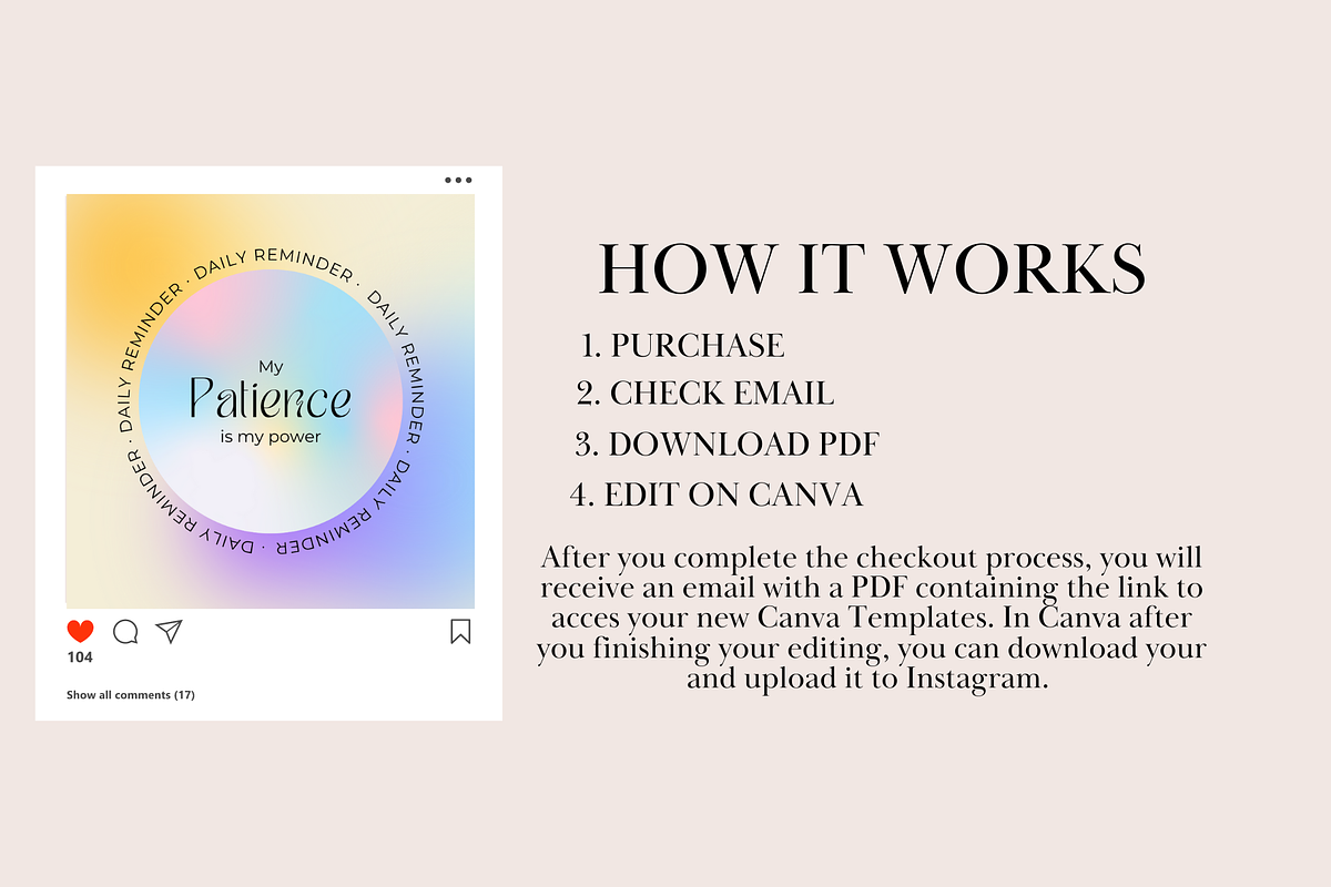 Instagram Quote Post Template, a Templates & Theme by Daily Creative (Photo 5 of 5)