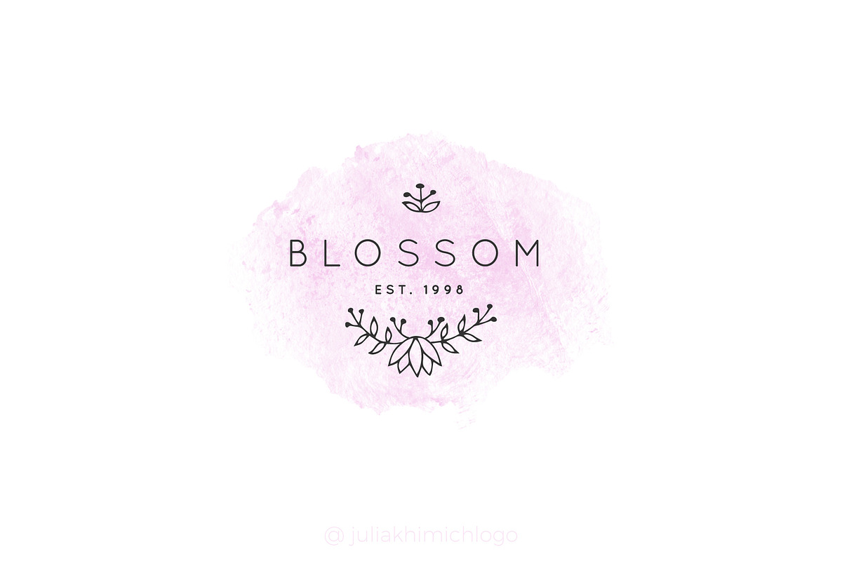 Logo Pack Vol.1. Romantic & Wedding, a Branding & Logo Template by Mint Air Studio (Photo 9 of 22)