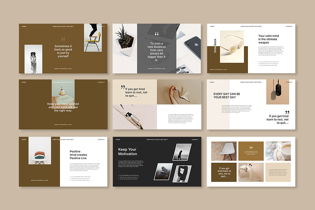 Slide Deck Presentation Template, a Templates & Theme by Slide_Genius1 (Photo 5 of 7)