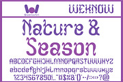 Naturally Changes font, a Font by weknow (Thumbnail 4 of 8)