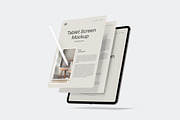 Portrait Tablet Screen Mockup, an iPad Mockup by Rizky Audymas (Thumbnail 6 of 8)