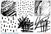 Art collage vector collection, a Pattern Graphic by Kate Art (Thumbnail 15 of 18)