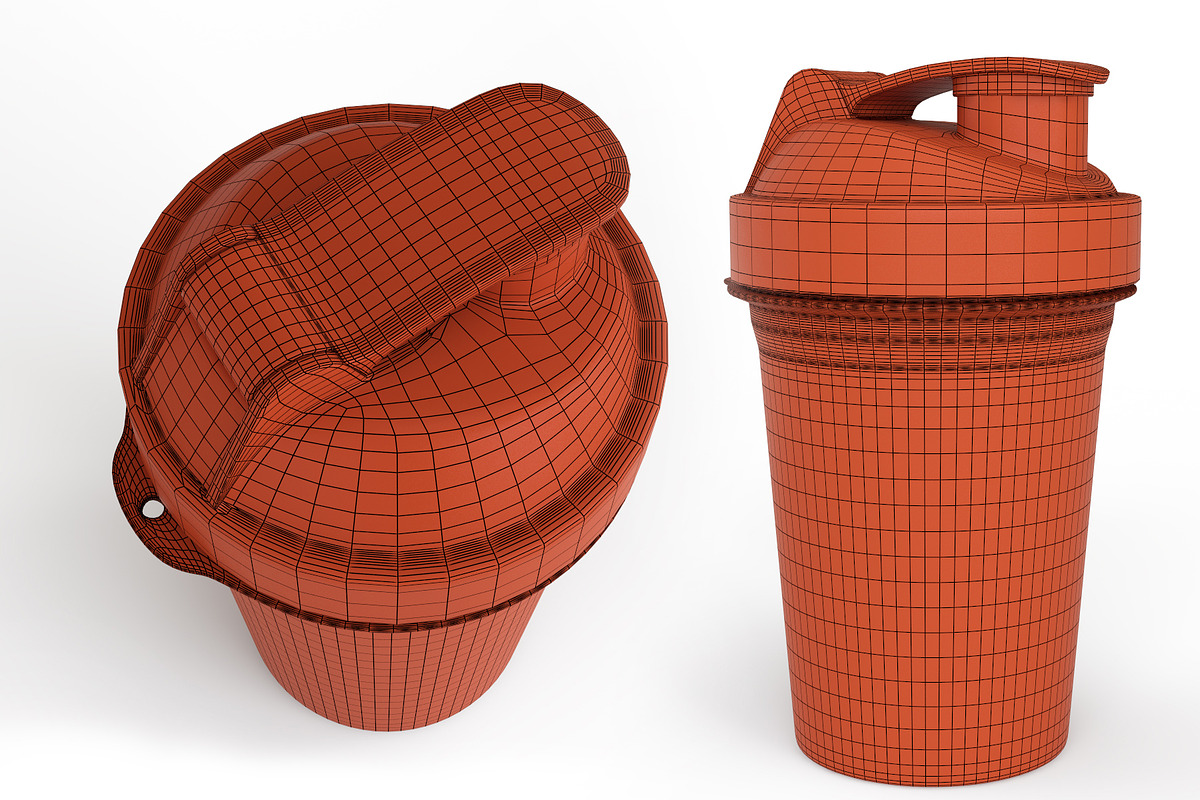 Shaker Cup, an Object 3D Model by dk 3d models (Photo 4 of 4)