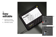 4x Apple Devices Mockup Pack, a Mac Mockup by HAZARD MOCKUPS (Thumbnail 3 of 9)