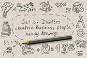 Doodles creative business people, a Person Illustration by Crowhouse (Thumbnail 1 of 5)