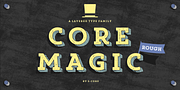 Core Magic Rough, a Slab Serif Font by S-Core (Thumbnail 1 of 9)