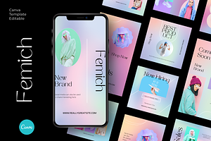 Femich Fashion - Canva Instagram