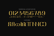 Worage Luxury Serif, a Serif Font by Artiveko (Thumbnail 7 of 10)