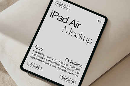 iPad Air Mockup PSD, an iPad Mockup by Feel This