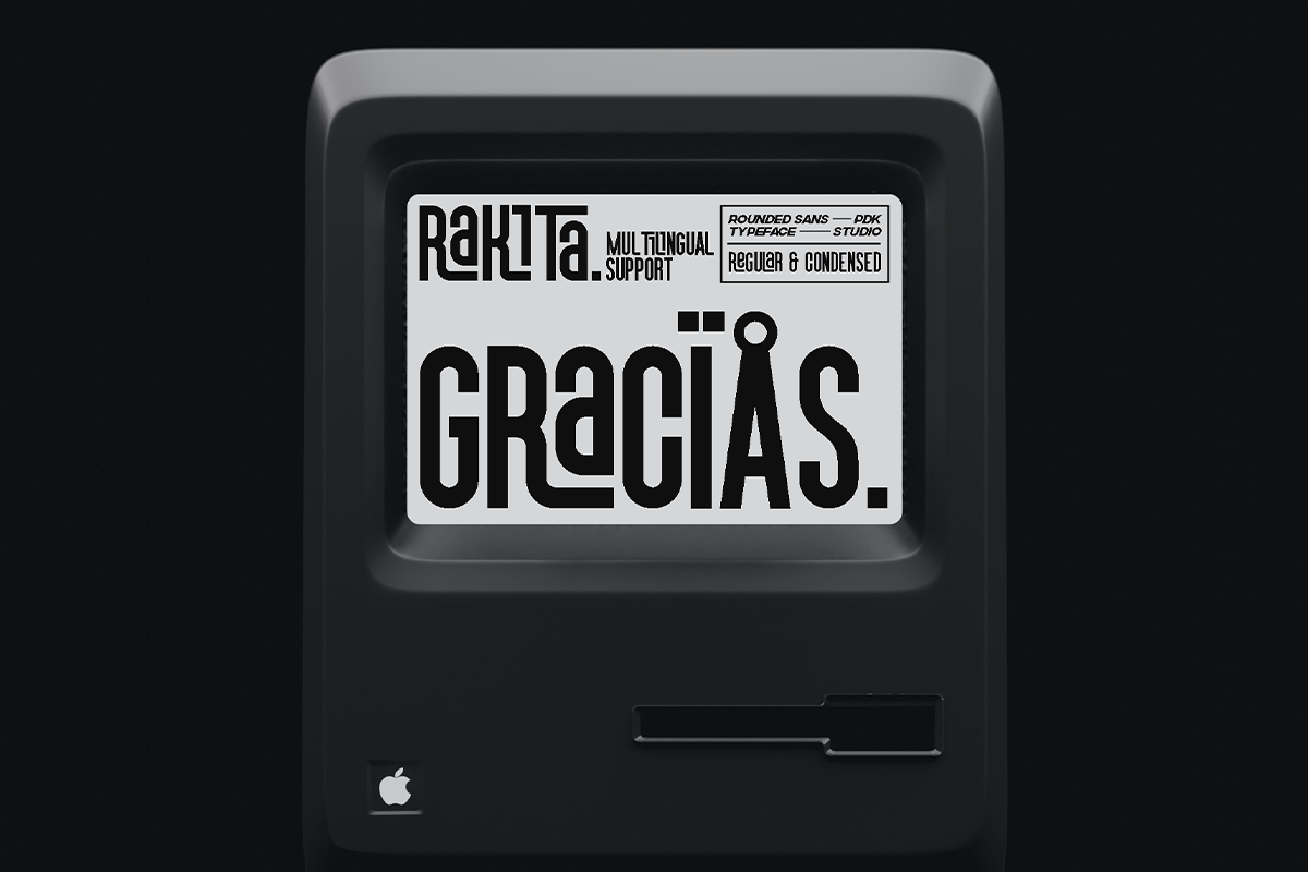 Rakita - Decorative Condensed, a Sans Serif Font by Pandeka Studio (Photo 3 of 12)