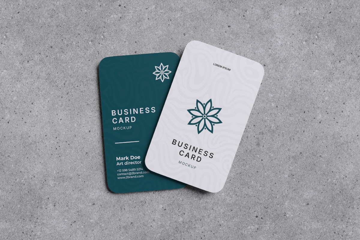 Business Card Mockup, an Advertising Mockup by swsi-studio (Photo 3 of 5)
