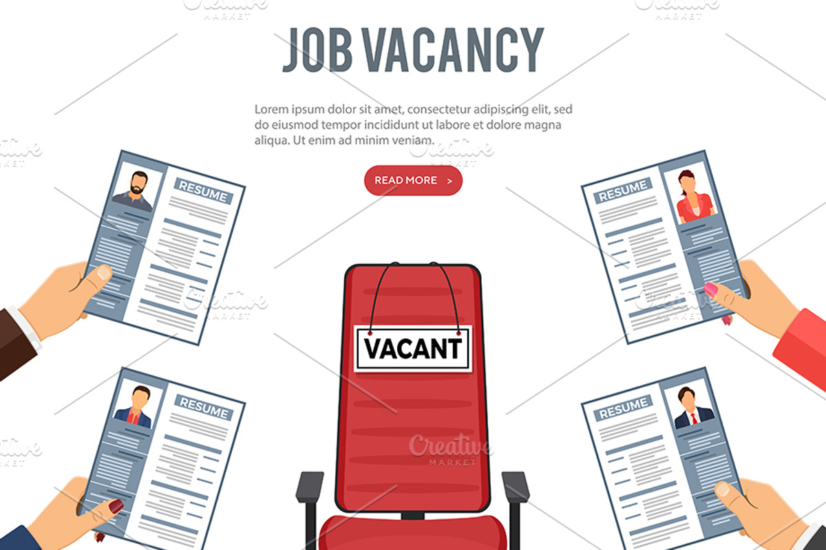 Job Vacancy Employment and Hiring, a Person Illustration by TAlex (Photo 5 of 7)