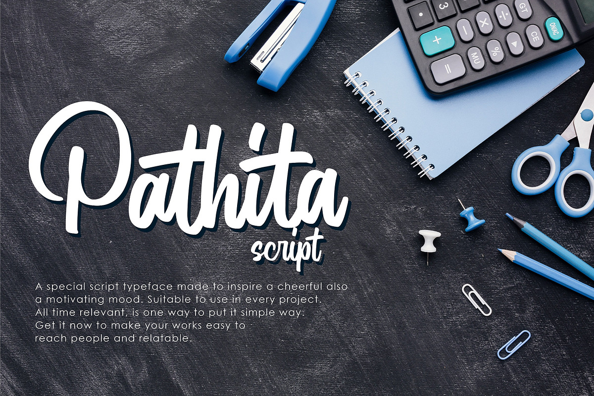 Modern Script Font - Pathita preview 5
