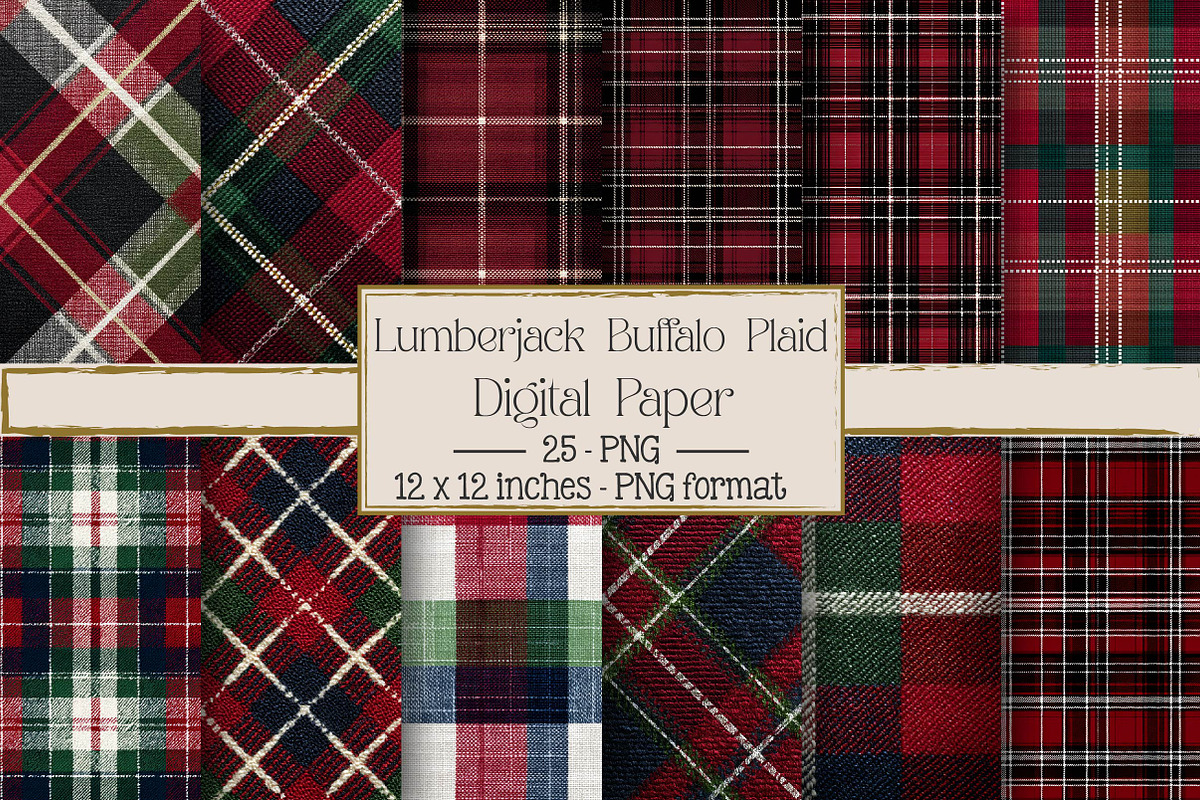 Cuddle - Lumberjack Buffalo Plaid, an Illustration by DreamPrint404 (Photo 1 of 5)