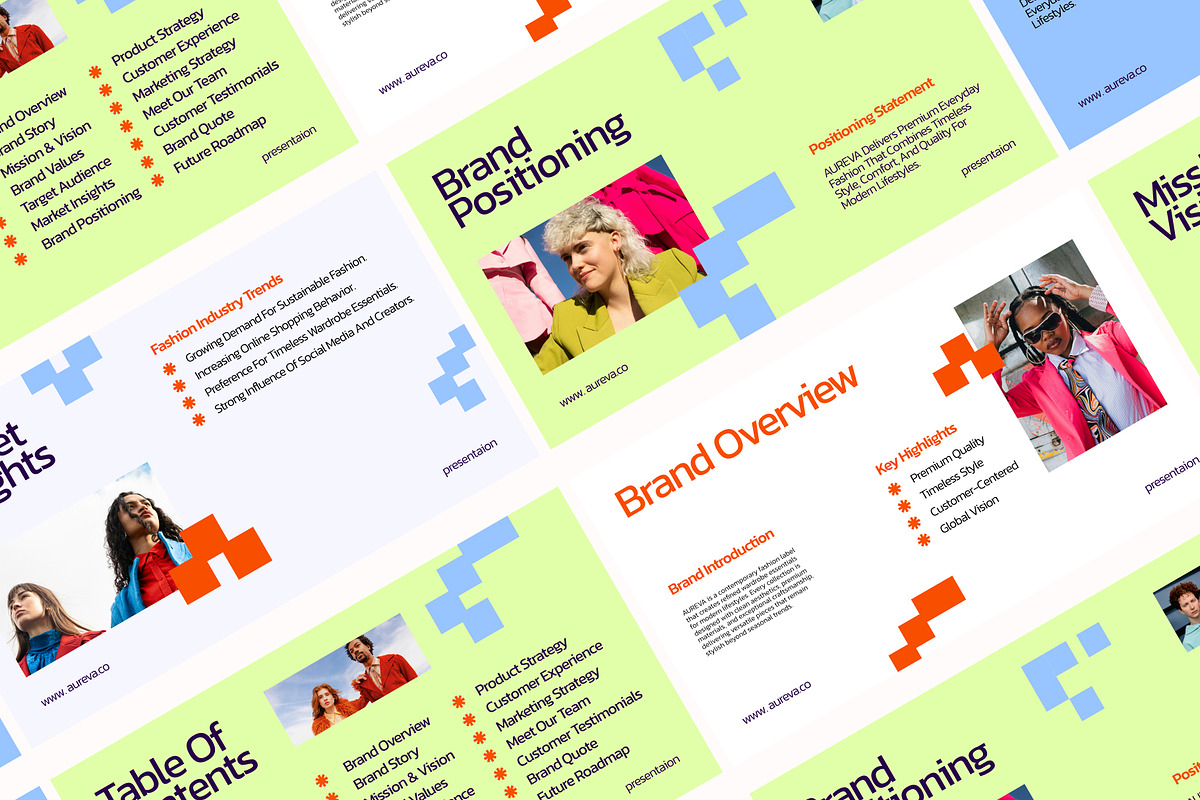 Fashion Brand Strategy Template, a Presentation Template by adoestudio (Photo 6 of 6)